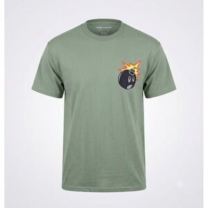 The Hundreds Adam Bomb Sage Green Short Sleeve Men's T-Shirt. NWOT. Size XL